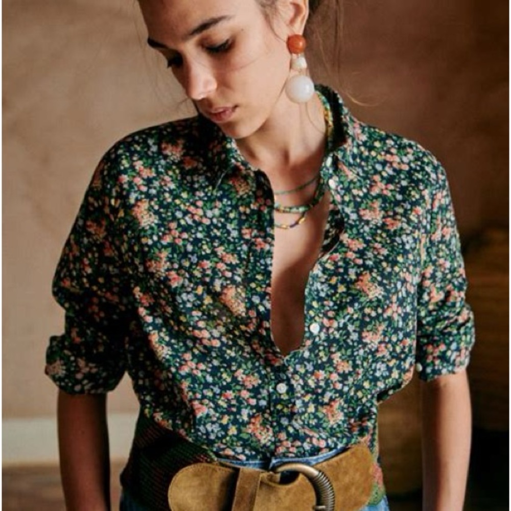 Sezane Pierro garden marine in size 44